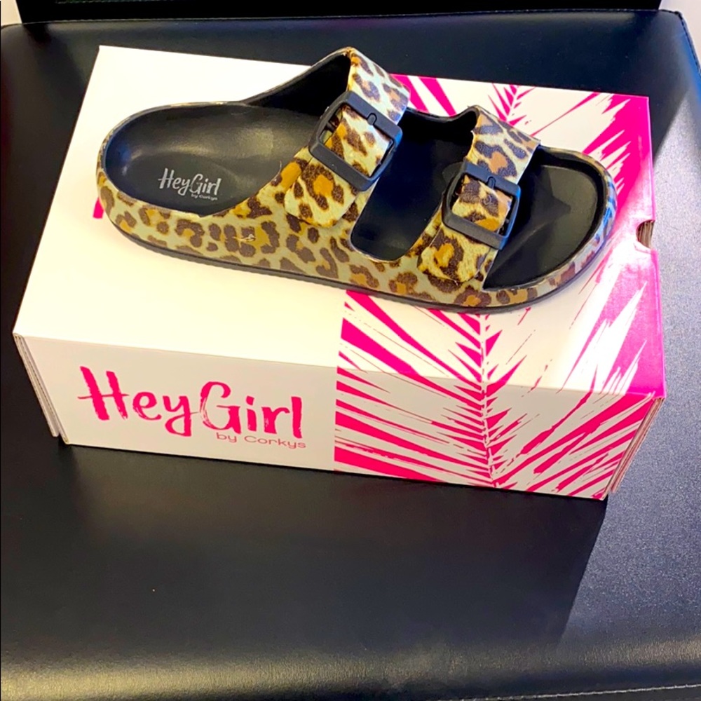 Hey Girl by Corkys two strap sandal